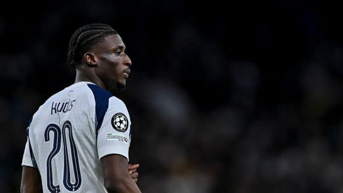 West Ham Concern as Kudus Injury Could Rule Him Out for Remainder of Season