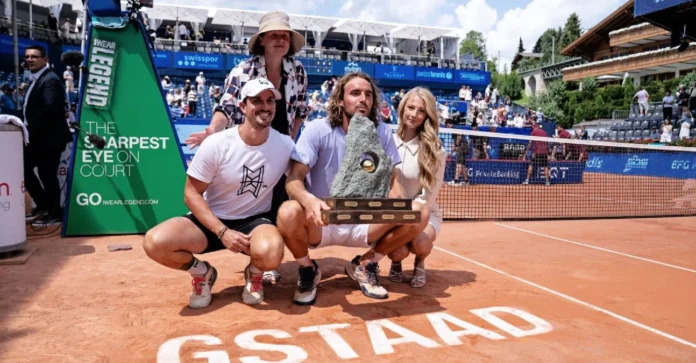 Tsitsipas Ends His Title Drought in the Swiss Alps